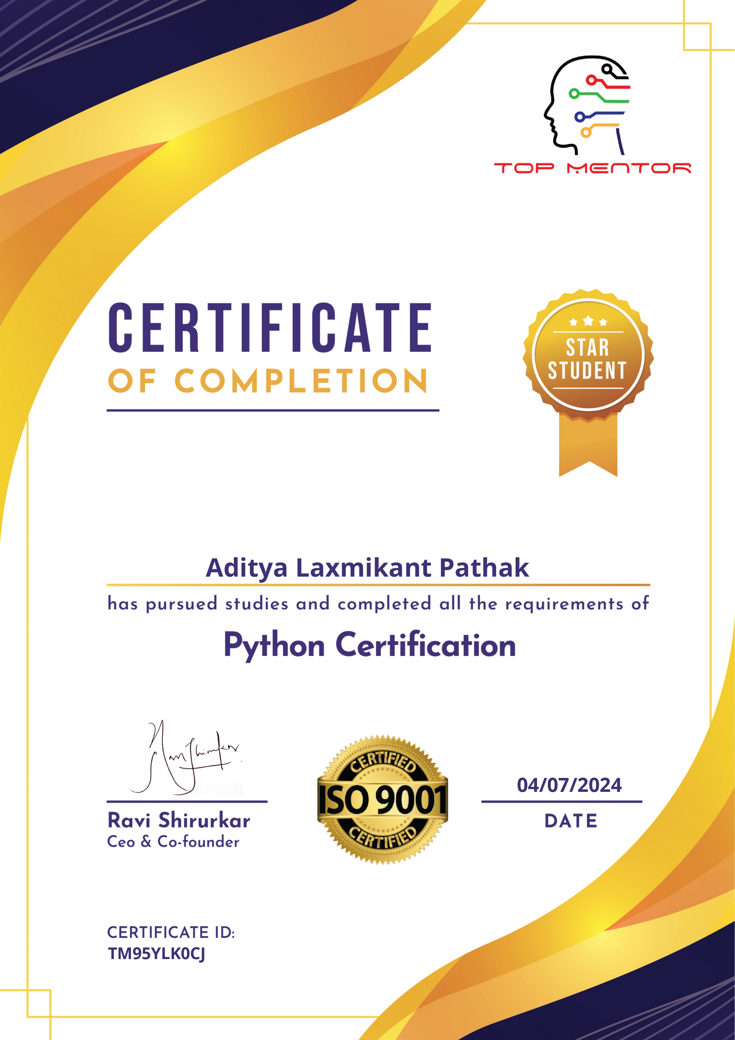 Python Certification